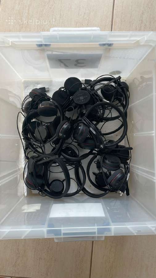 Jabra evolve usb ausinės - nuotraukos Nr. 3