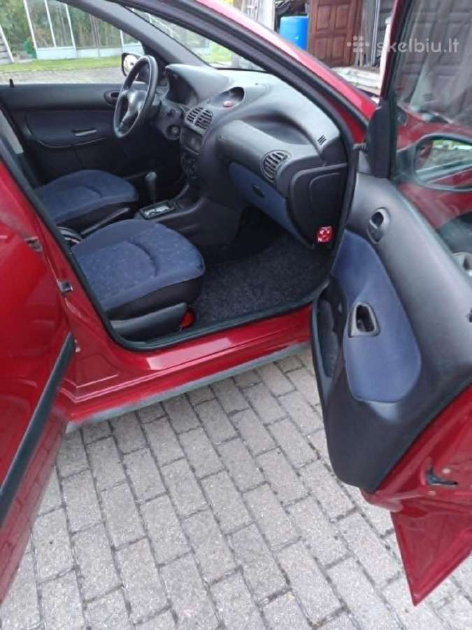 Peugeot 206 automatas - nuotraukos Nr. 13
