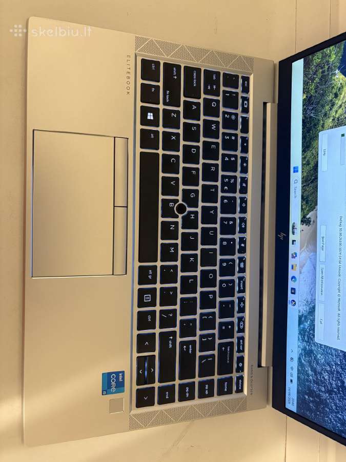 Hp Elitebook 840 G8. 11 kartos „Core i5“. 256 GB S - nuotraukos Nr. 6