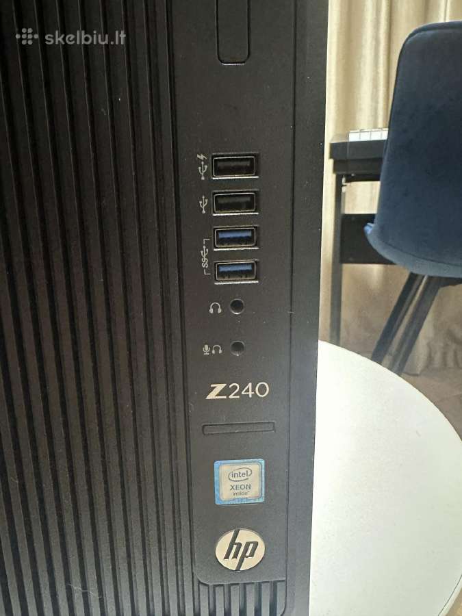 Hp Z240 Tower Workstation - nuotraukos Nr. 2