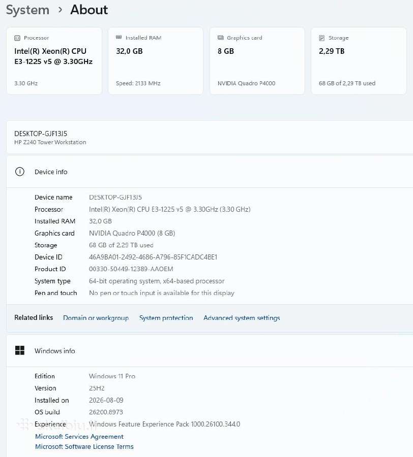 Hp Z240 Tower Workstation - nuotraukos Nr. 5