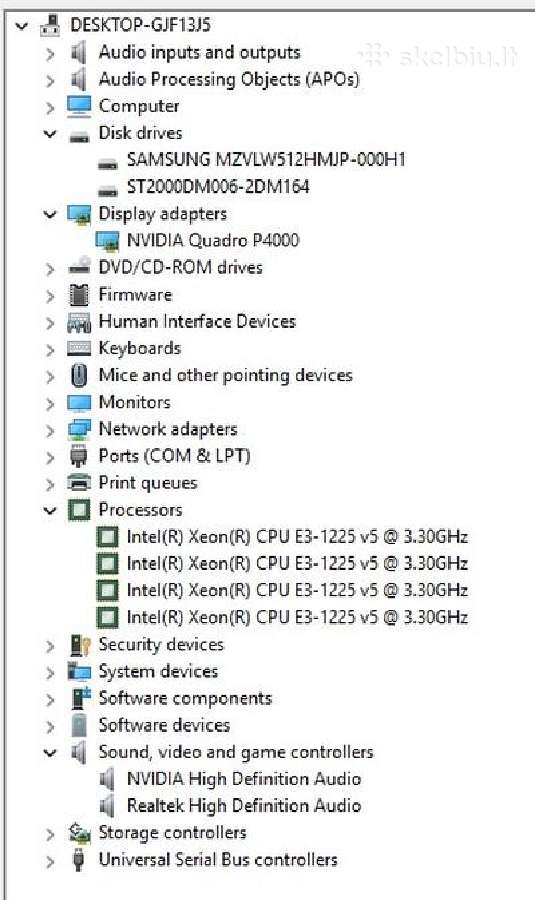 Hp Z240 Tower Workstation - nuotraukos Nr. 6