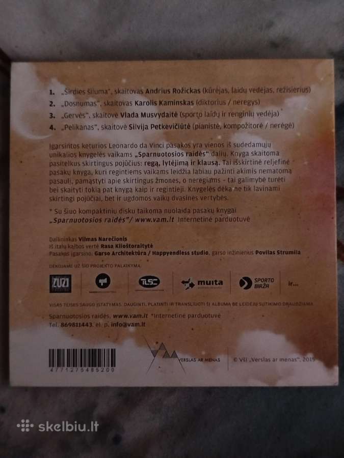 CD Sparnuotosios Raides - nuotraukos Nr. 2