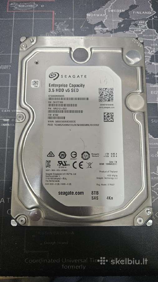 8tb Sas 12g Serveriniai HDD Diskai - nuotraukos Nr. 2