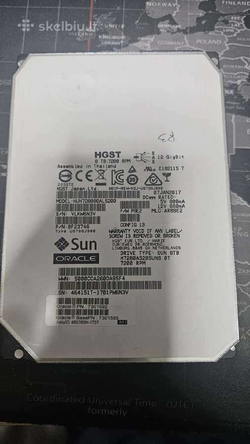 8tb Sas 12g Serveriniai HDD Diskai - nuotraukos Nr. 4
