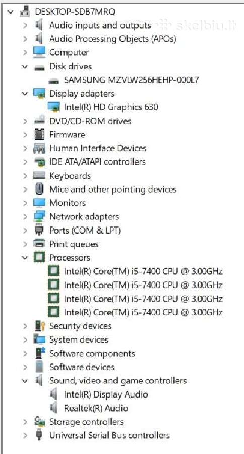 Lenovo Thinkcentre M710s - nuotraukos Nr. 5