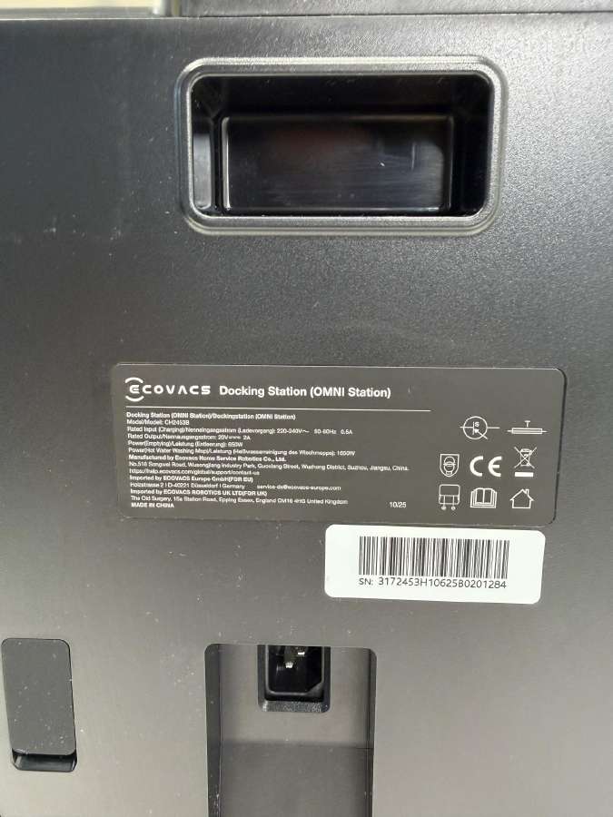 Ecovacs Deebot T50 Omni Gen2 robotas siurblys - nuotraukos Nr. 10