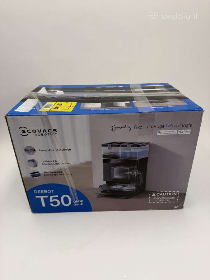 Ecovacs Deebot T50 Omni Gen2 robotas siurblys - nuotraukos Nr. 16