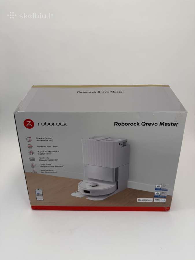 Roborock Qrevo Master robotas siublys - nuotraukos Nr. 15