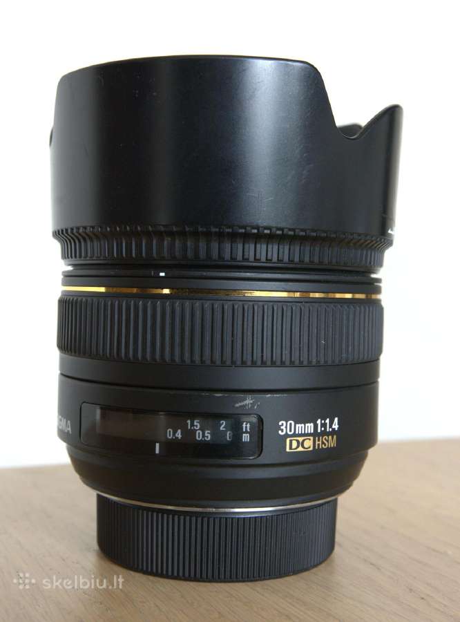 Sigma 30mm f/1.4 Ex Dc Hsm Nikon - nuotraukos Nr. 4