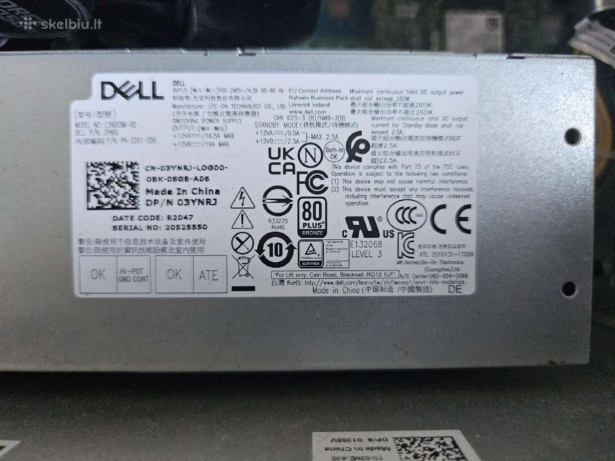 Kompiuteris dell vostro 3888 - nuotraukos Nr. 8