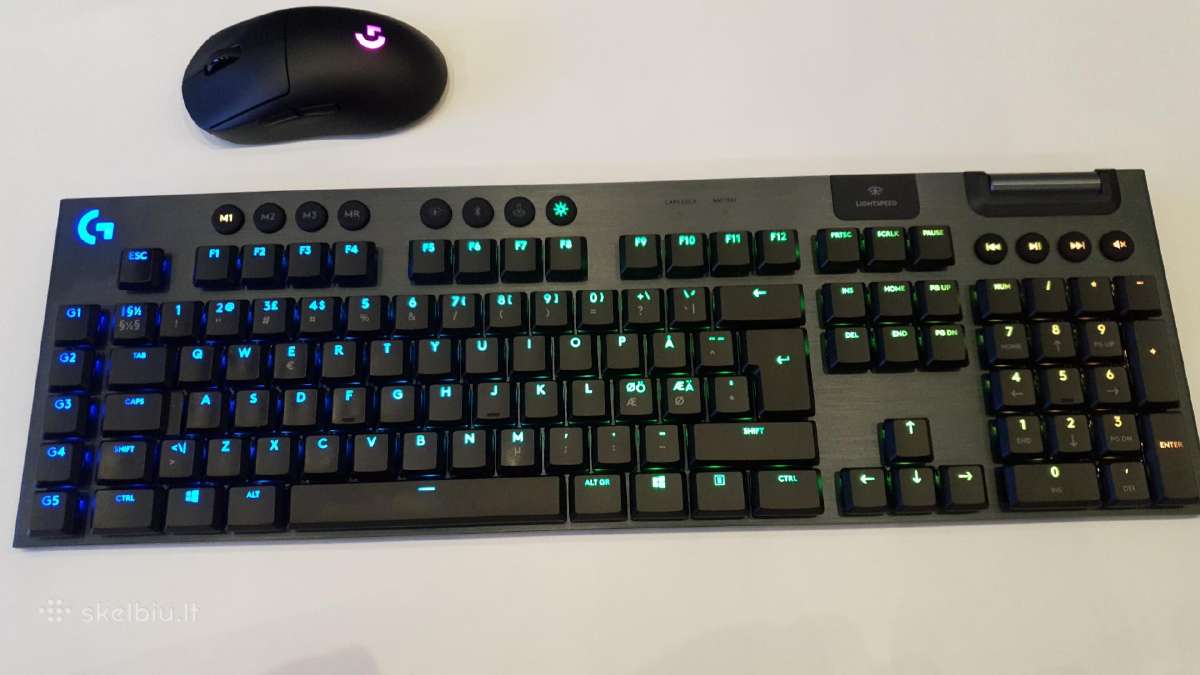 Logitech G915 Lightspeed - nuotraukos Nr. 3