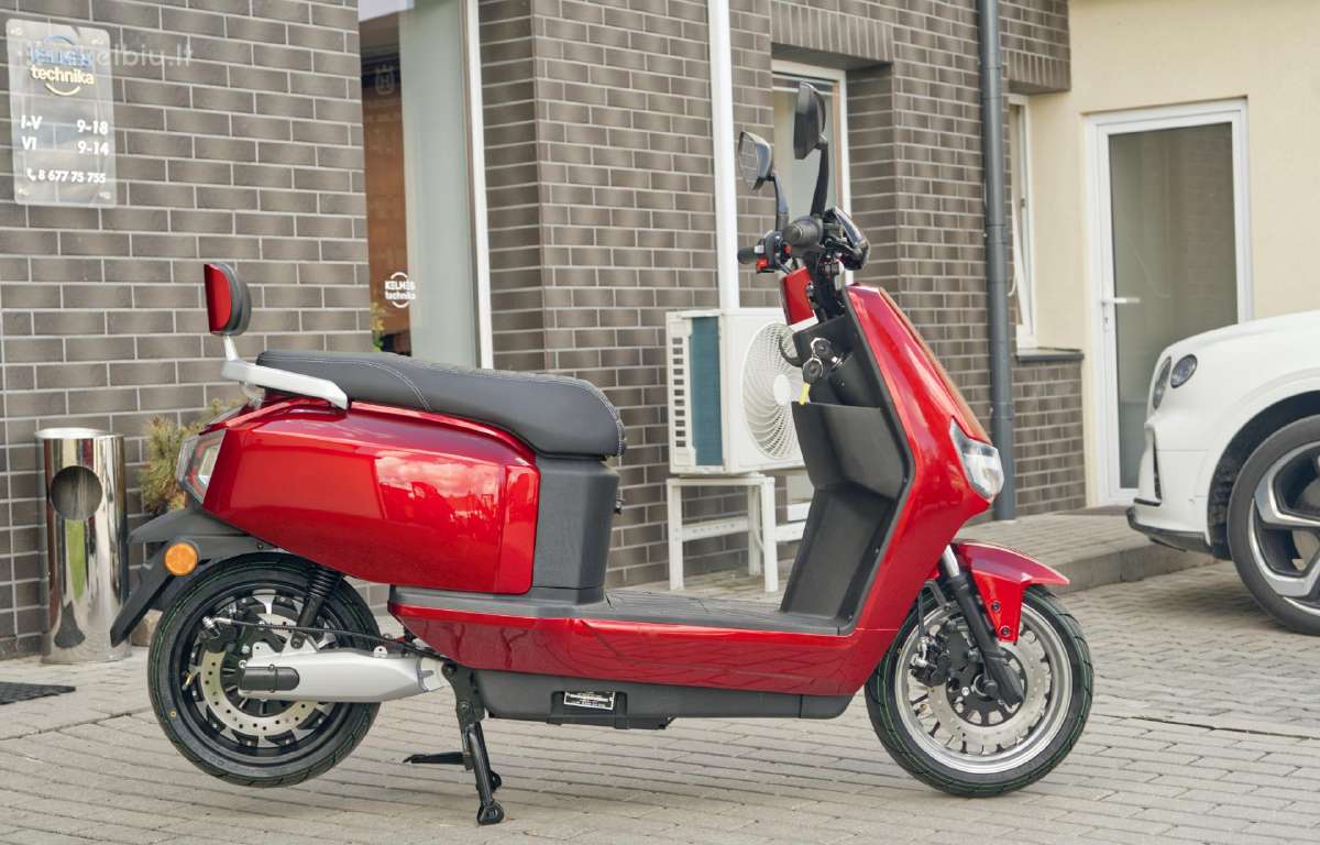 Motoroleris elektrinis Skut Cl-2w - nuotraukos Nr. 9