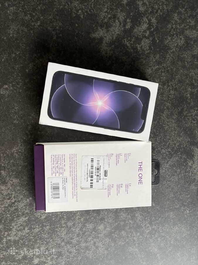 iPhone 17e Black 256gb + Deklas - nuotraukos Nr. 2