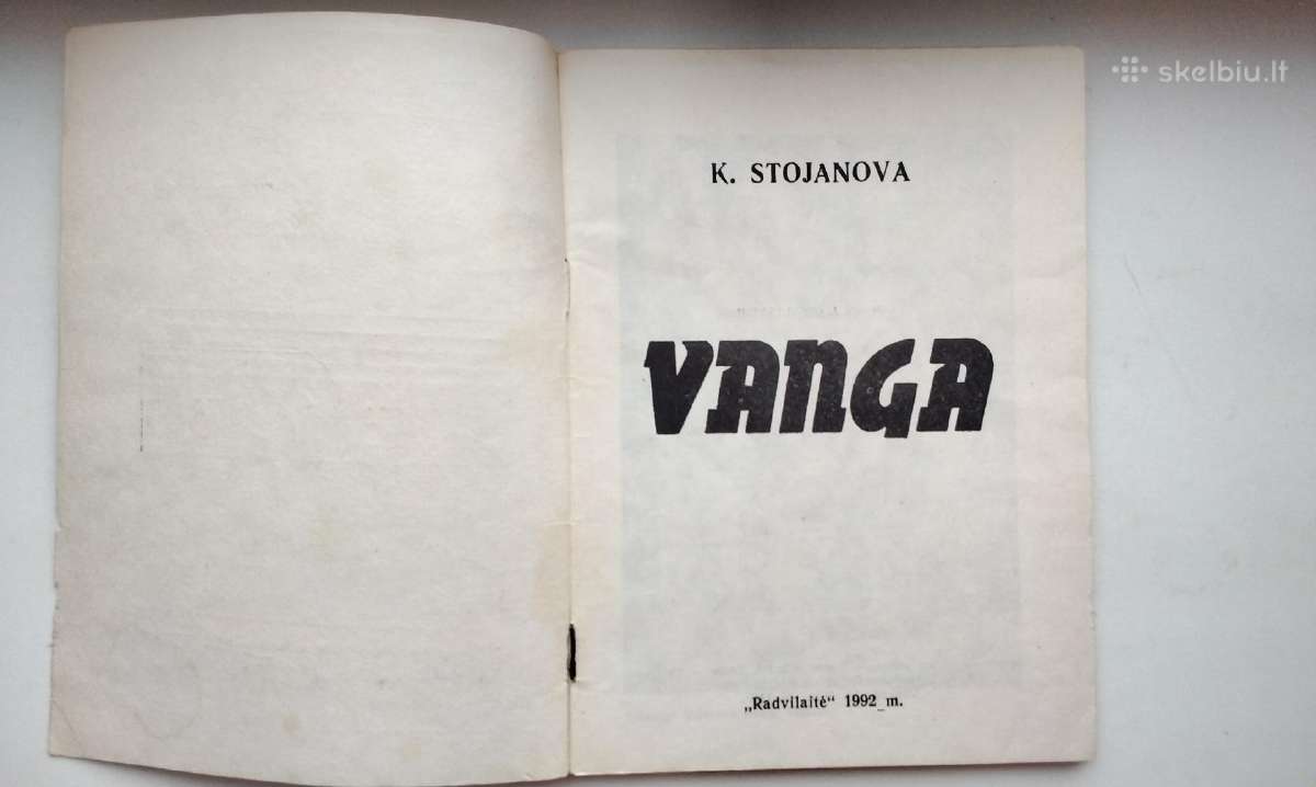 K. Stojanova. Vanga - nuotraukos Nr. 2
