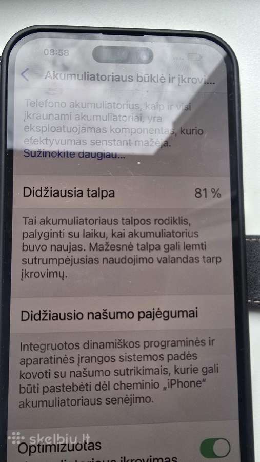 iPhone 14 pro max 512gb Gold - nuotraukos Nr. 4