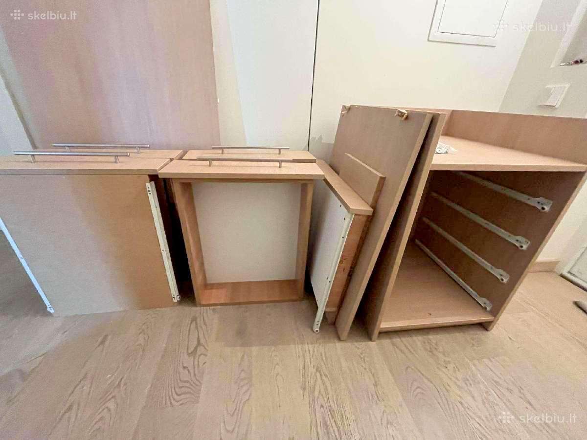 Rašomasis stalas 140x70 cm su 4 stalčiais - nuotraukos Nr. 2