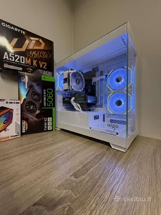 Akcija ryzen 5 Rtx5060 16gb RAM m2 512/1tb PVM sf - nuotraukos Nr. 6
