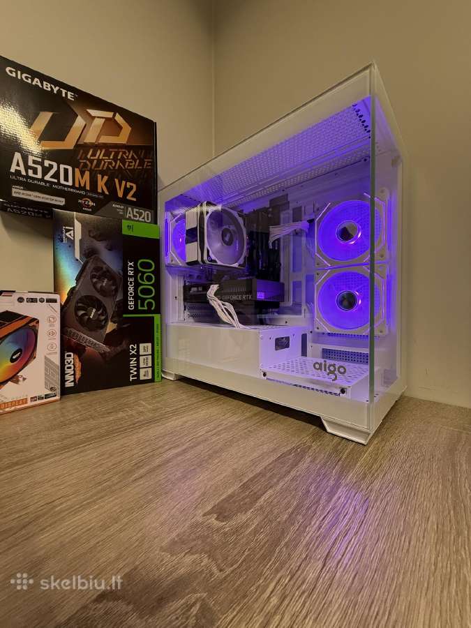 Akcija ryzen 5 Rtx5060 16gb RAM m2 512/1tb PVM sf - nuotraukos Nr. 7