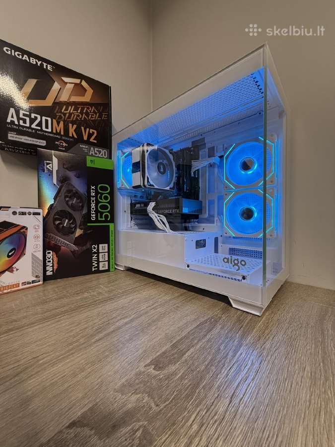 Akcija ryzen 5 Rtx5060 16gb RAM m2 512/1tb PVM sf - nuotraukos Nr. 8