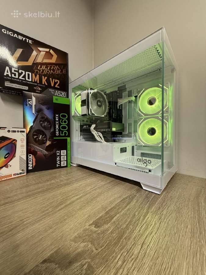 Akcija ryzen 5 Rtx5060 16gb RAM m2 512/1tb PVM sf - nuotraukos Nr. 11