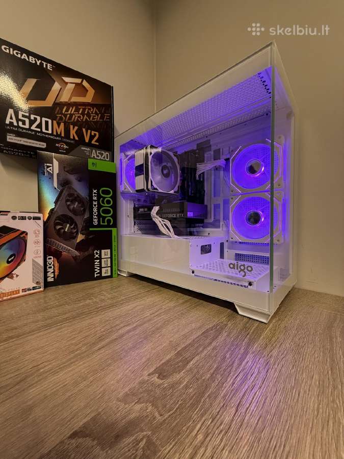 Akcija ryzen 5 Rtx5060 16gb RAM m2 512/1tb PVM sf - nuotraukos Nr. 12