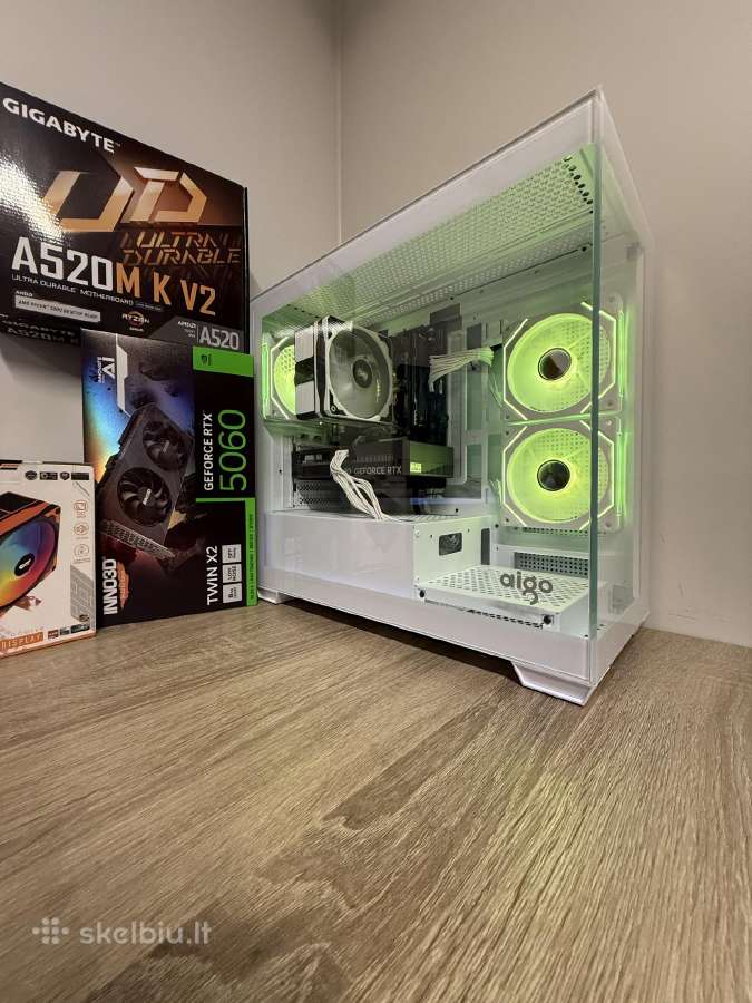 Akcija ryzen 5 Rtx5060 16gb RAM m2 512/1tb PVM sf - nuotraukos Nr. 14