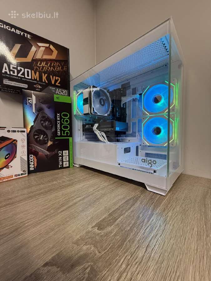 Akcija ryzen 5 Rtx5060 16gb RAM m2 512/1tb PVM sf - nuotraukos Nr. 15