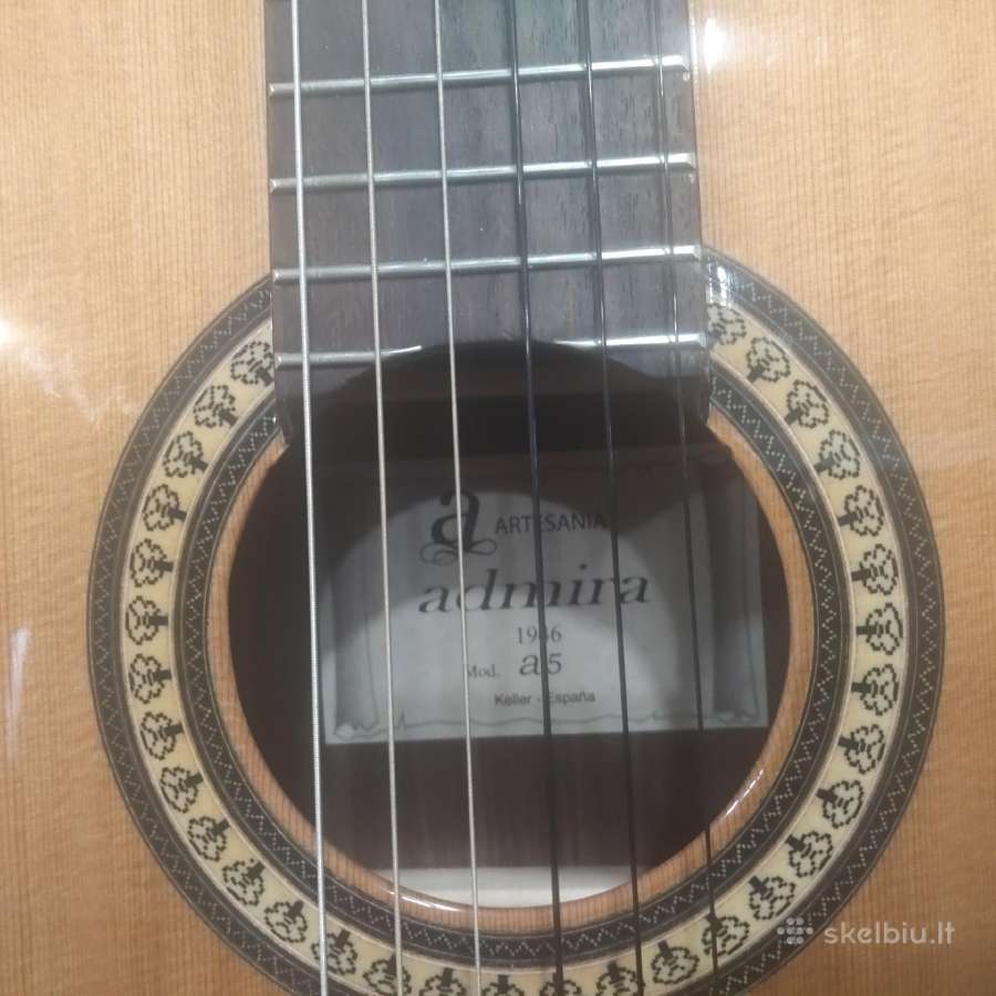 Klasikinė gitara Admira A5 - nuotraukos Nr. 3