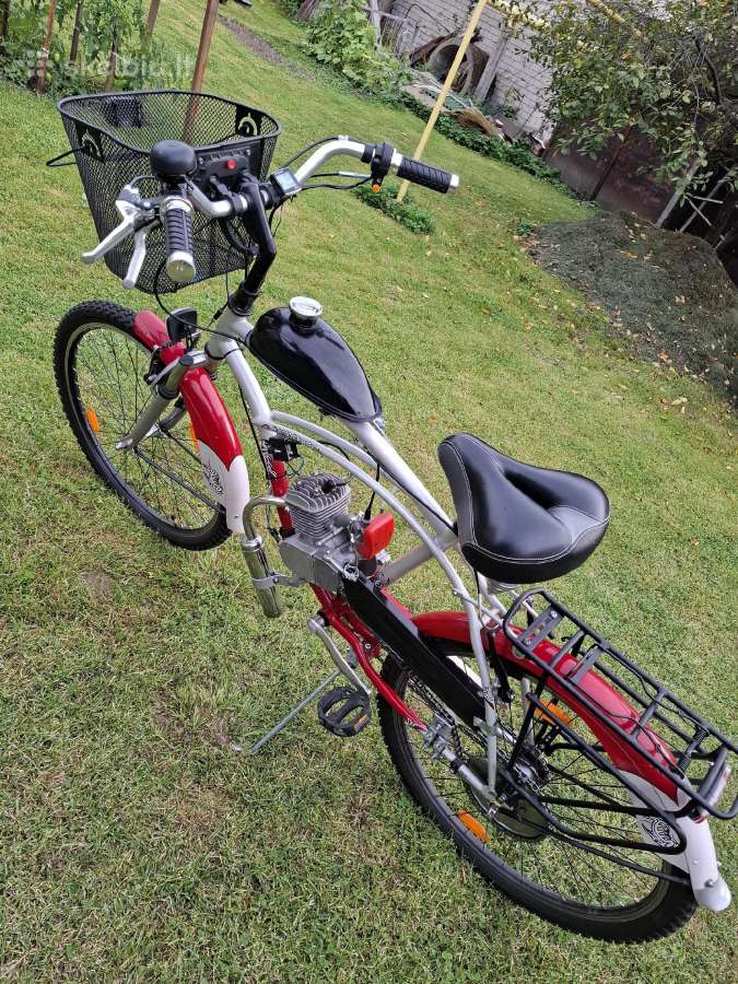 Motorinis dviratis 80cc - nuotraukos Nr. 3