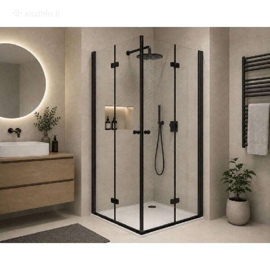 Dušo kabinos dvisienės stačiakampės nuo 200 Eur. - nuotraukos Nr. 18