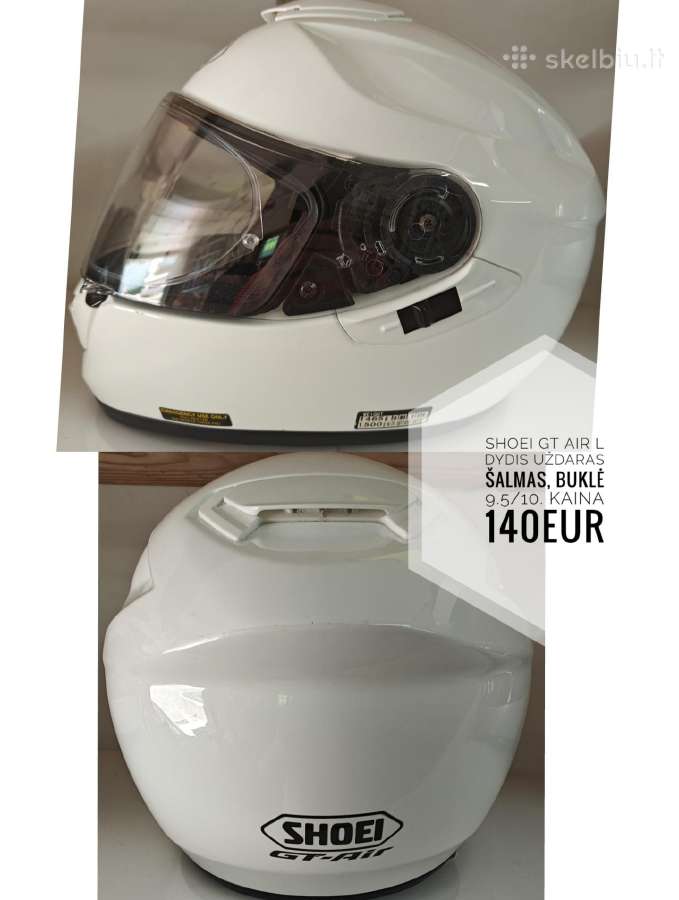 Schuberth, Shoei,hjc, Shark salmai įvairūs dydžiai - nuotraukos Nr. 5