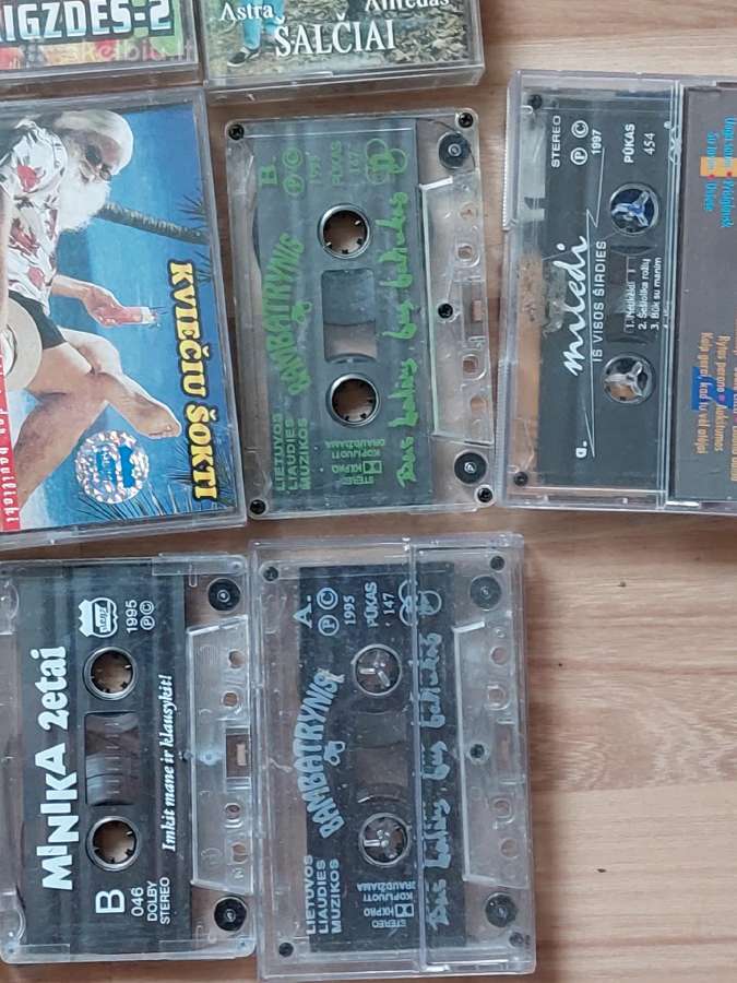 Audio kasetes lt - nuotraukos Nr. 5