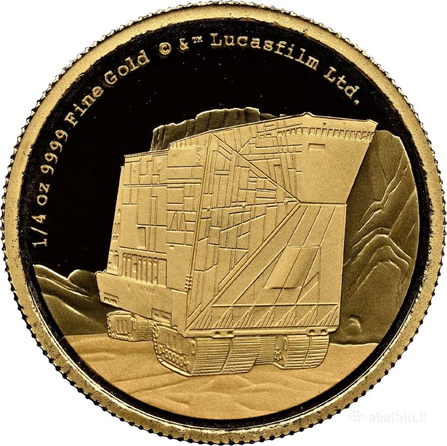 3 Auksinės Star Wars Niue monetos Ngc Pf70 - nuotraukos Nr. 4