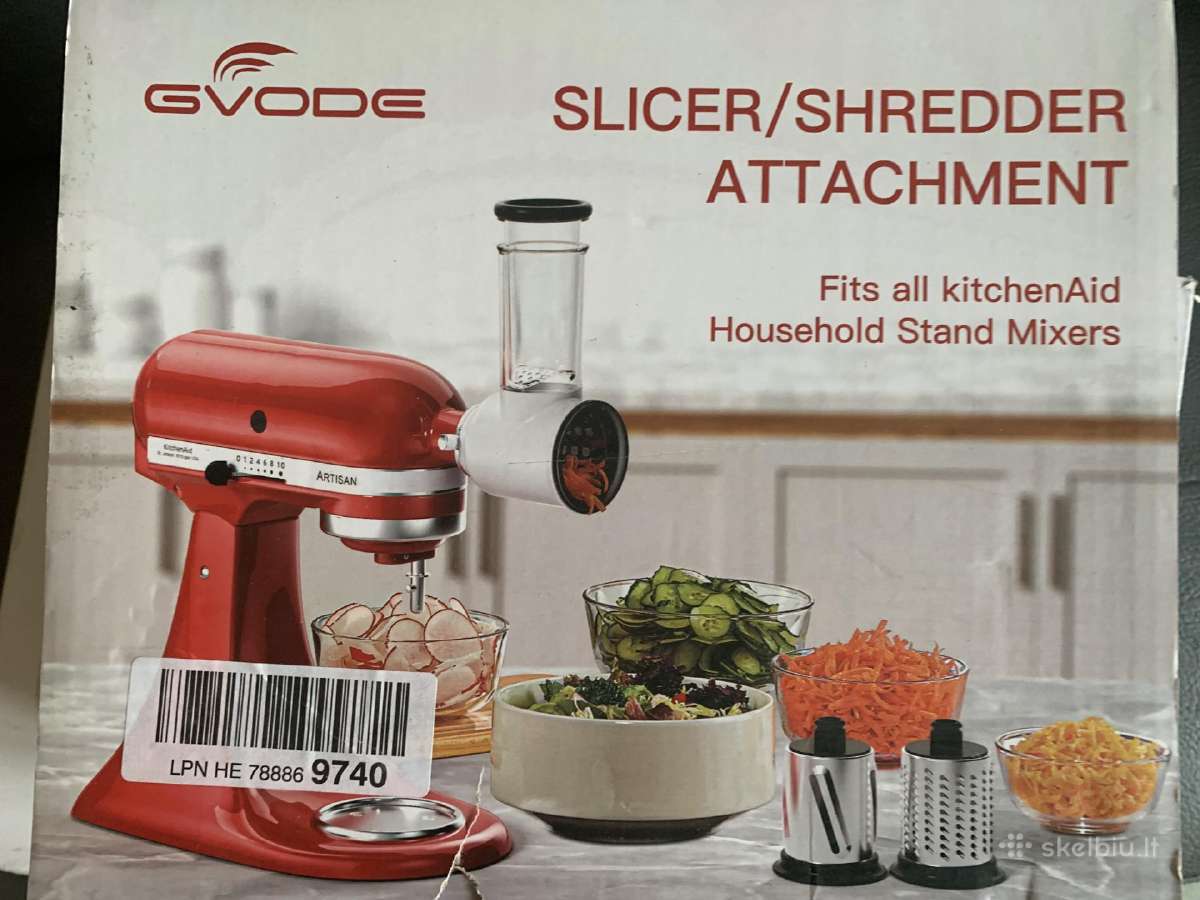 Daržovių pjaustyklė suderinama su Kitchen Aid - nuotraukos Nr. 9