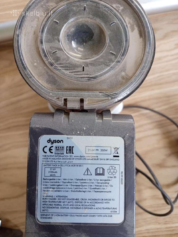 Dyson dulkių siurblys sv03 - nuotraukos Nr. 2