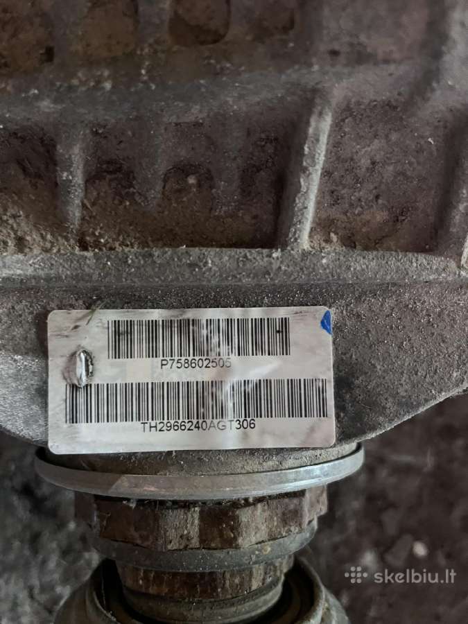 Bmw x6 e71 galinis reduktorius - nuotraukos Nr. 3