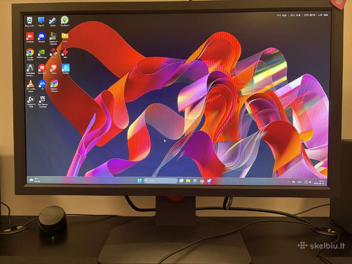 Benq gaming monitorius - nuotraukos Nr. 2