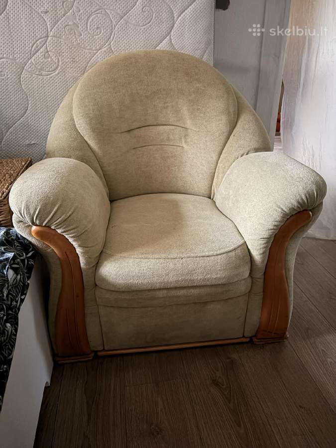 Sofa su dvejais foteliais - nuotraukos Nr. 4