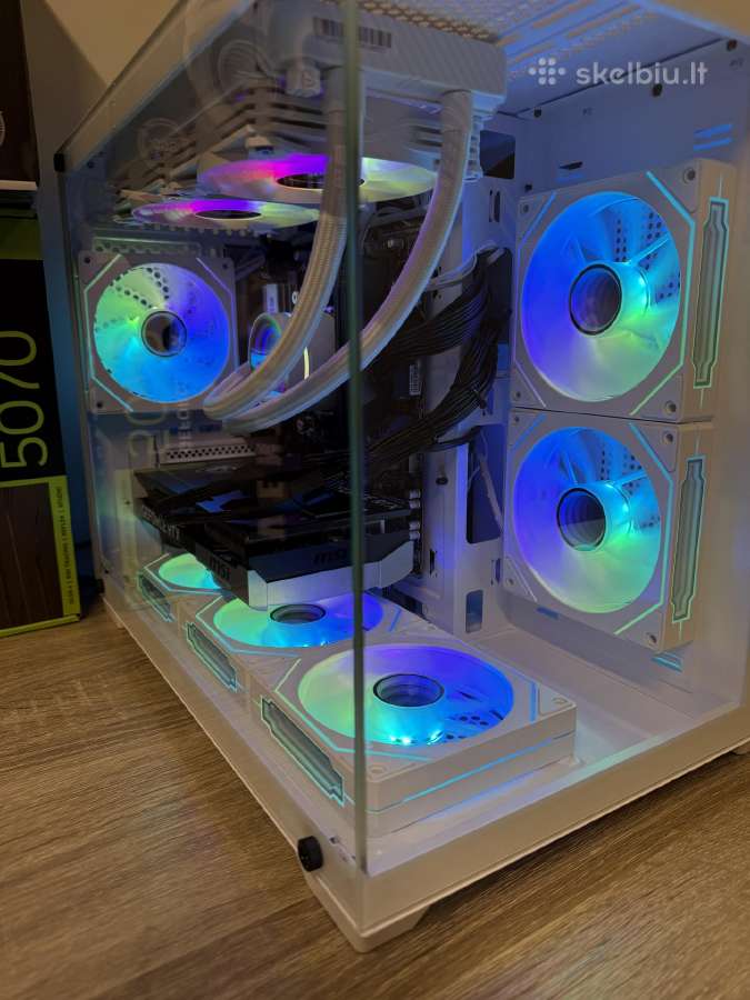Ryzen 7 rtx 5070 32gb RAM m2 PVM sf garantija - nuotraukos Nr. 4