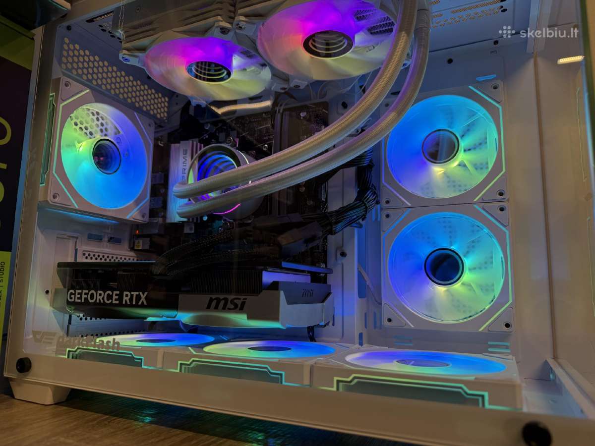 Ryzen 7 rtx 5070 32gb RAM m2 PVM sf garantija - nuotraukos Nr. 5