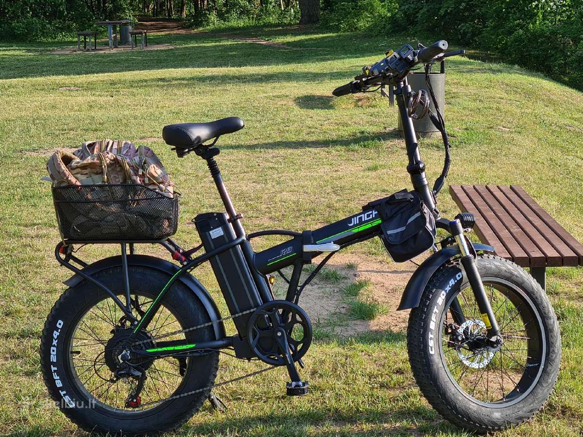 Elektrinis dviratis 800w 40kmh plius dvi baterijos - nuotraukos Nr. 5