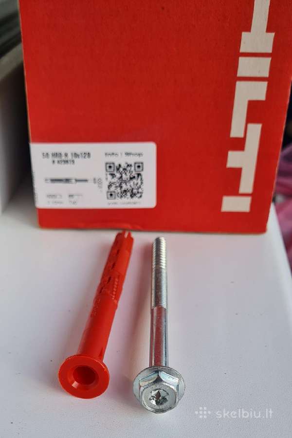 Parduodu originalius Hilti Hrd-h 10x120ankerius. - nuotraukos Nr. 2