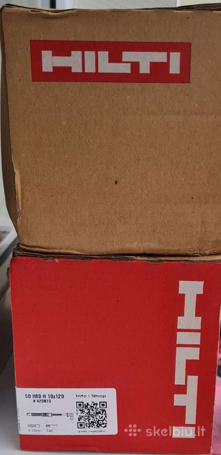 Parduodu originalius Hilti Hrd-h 10x120ankerius. - nuotraukos Nr. 3