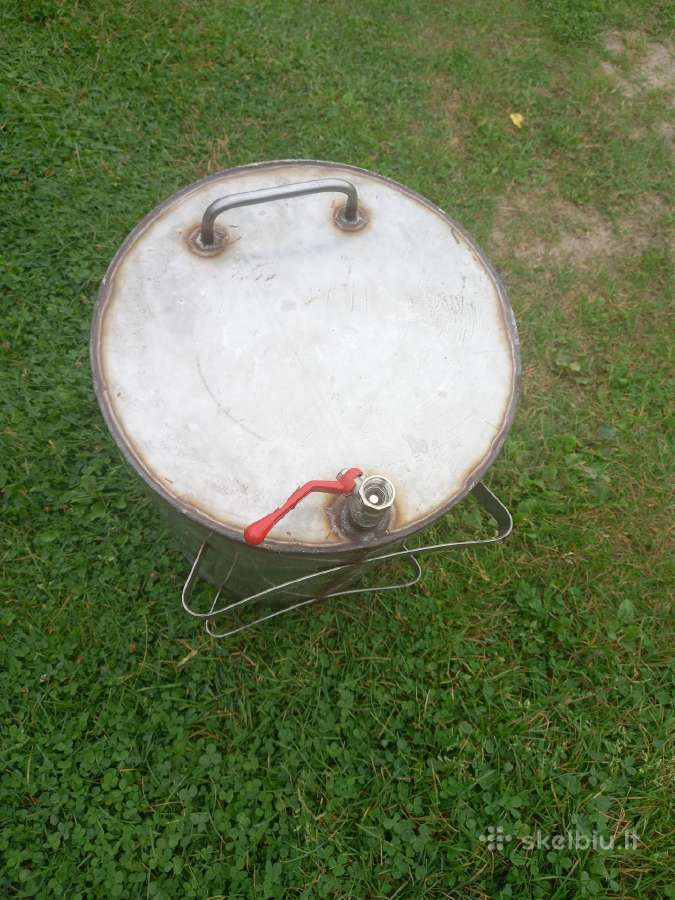 Nerūdijančio plieno 40 ltr talpa alui, vandeniui - nuotraukos Nr. 2