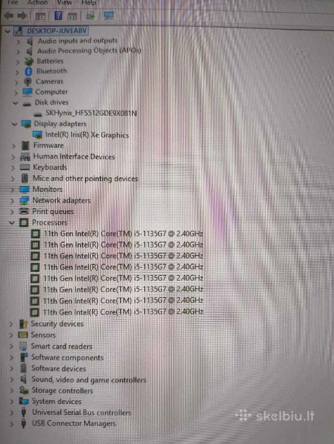 X13 Gen 2 13.3 Fhd Ips i5-1135g7 8gb 512gb SSD - nuotraukos Nr. 5