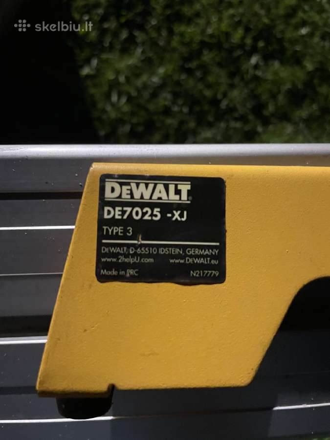 Dewalt De717xps skersavimo staklės su stalu - nuotraukos Nr. 5