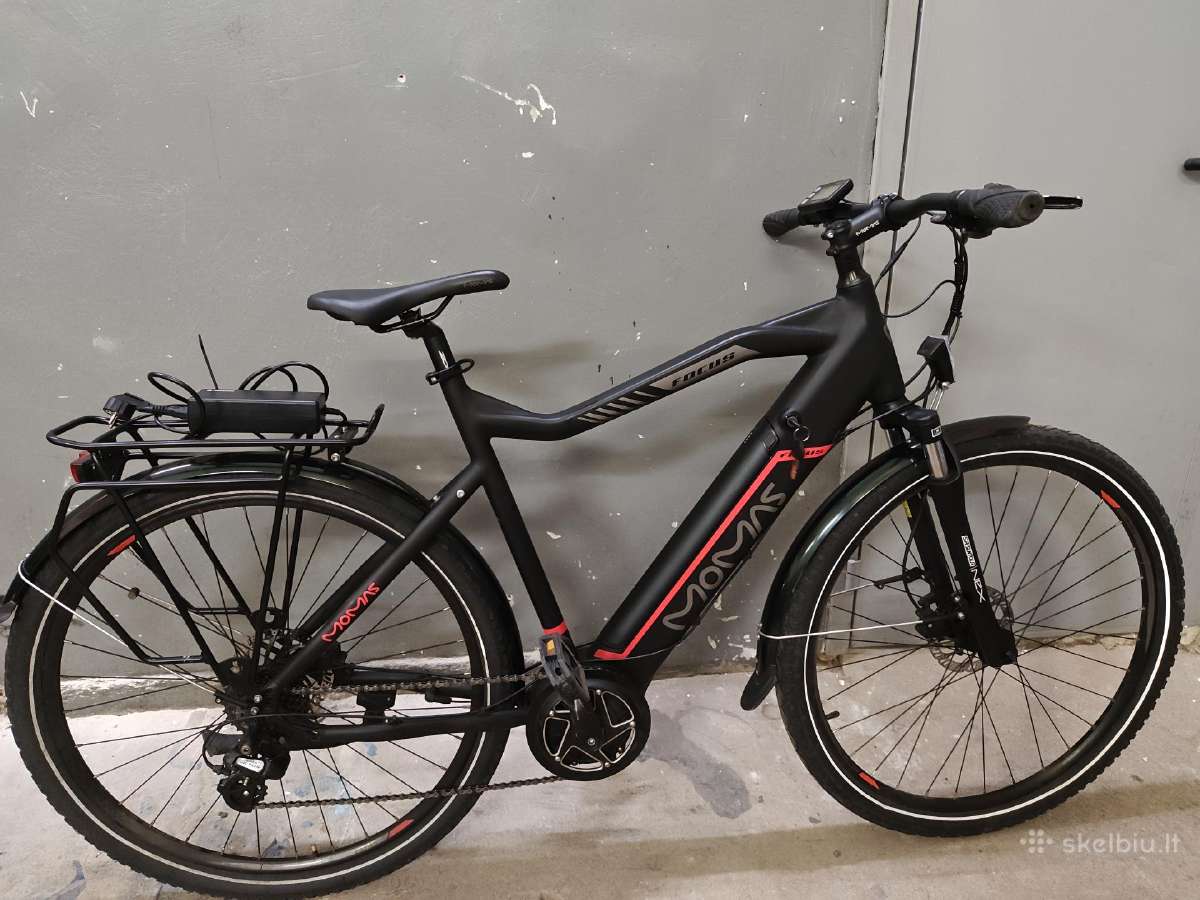 Momas Focus elektrinis dviratis XL dydis, 28 ratai - nuotraukos Nr. 2