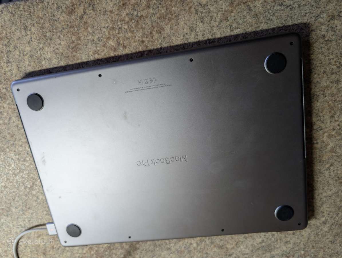 Apple MacBook Pro 14, M3, 8gb, 512gb - nuotraukos Nr. 6