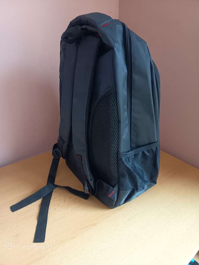 Nauja juoda kuprine 45x32x22cm - nuotraukos Nr. 6